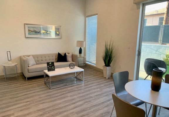 Living Room  at Lido Apartments - 4025 Grandview, California, 90066