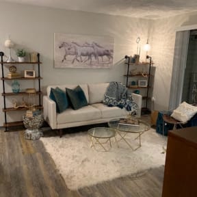 Modern Living Room at Runaway Bay in Ohio, 43204