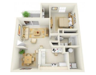 Arie Floor Plan  at Bay Breeze Villas, Fort Myers, 33908
