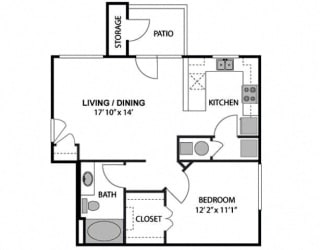 Floor Plan Piedmont Renovated