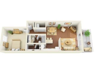 A Floor Plan at Legacy, Tampa, 33603