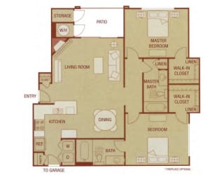 Sonoma Resort Apartments 2 bed 2 bath