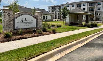 Entry Signage at Arbours at Moores Mill, Huntsville, 35811
