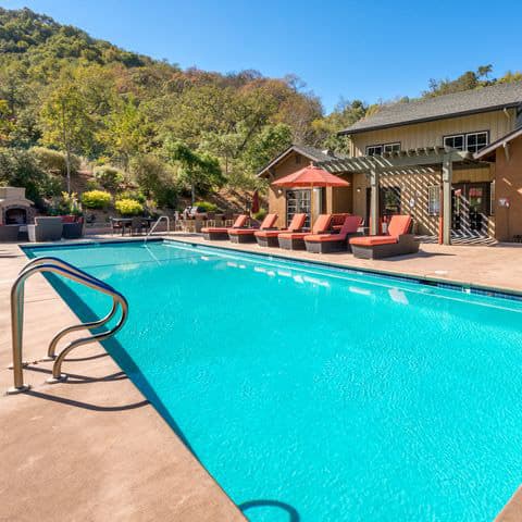 Refreshing Swimming Pool at Crooked Oak Apartments