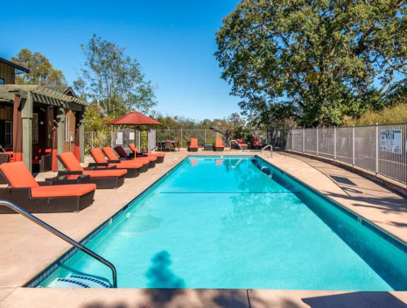Refreshing Swimming Pool at Crooked Oak Apartments