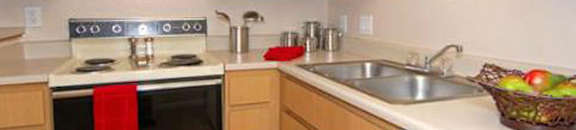 kitchen at Acacia pointe apartments in glendale az