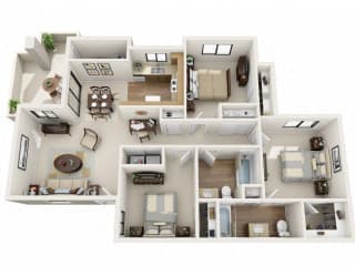 Floor Plan 3 Bedroom