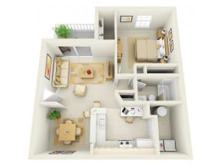 Arie Floor Plan  at Bay Breeze Villas, Fort Myers, 33908