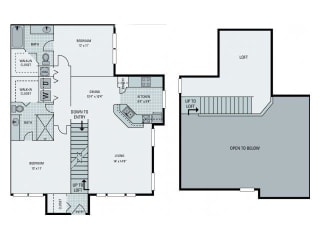 St Lucia with Loft Floor Plan  at Bay Harbor, Florida, 33919