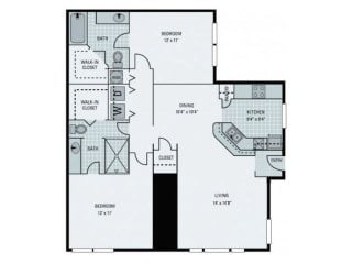 St Thomas Floor Plan  at Bay Harbor, Florida