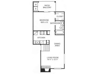 Wooten Floor Plan at Canyon Creek, Austin