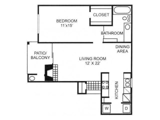 Butler Floor Plan at Canyon Creek, Austin, TX, 78759