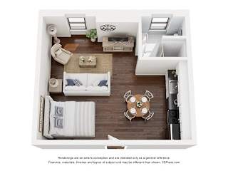 Floor Plan Middle Street Studio