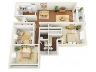 C Floor Plan  at Legacy, Tampa, FL