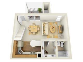 The Yorkshire Floor Plan at Lake in the Woods, Melbourne, FL, 32901