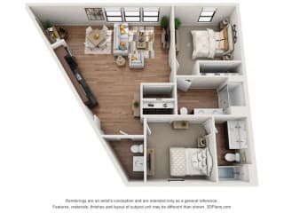 Floor Plan Santa Ana