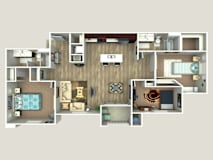 Grand Floor Plan at The Canyons at Linda Vista Trail, Oro Valley, 85704