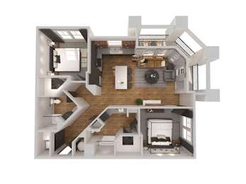  Floor Plan B3