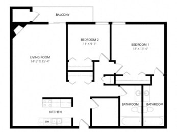  Floor Plan The Montgomery