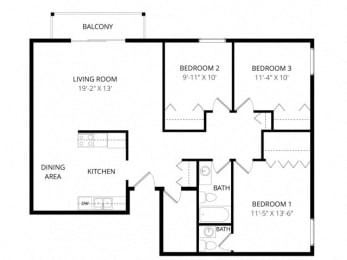 Floor Plan The Pine