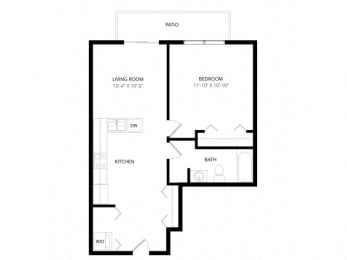  Floor Plan The Serene