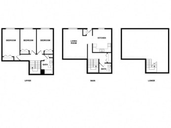  Floor Plan The Vista Town Home