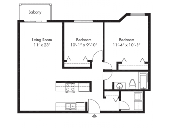  Floor Plan Highlands