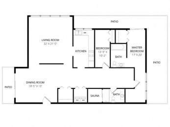  Floor Plan The Eiffel Penthouse