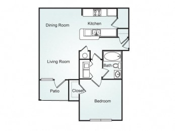 Avery FloorPlan at Southpoint Crossing, Durham, NC