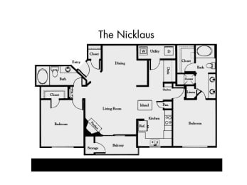 Nicklaus Floor Plan at Mission Gate, Texas