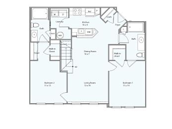  Floor Plan Longfellow - Loft
