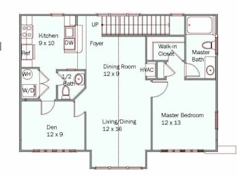  Floor Plan Shenandoah - w/ Garage