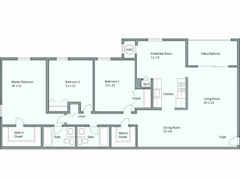 Floor Plan Morehouse