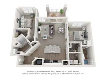  Floor Plan B3