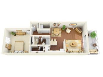 A Floor Plan at Legacy, Tampa, 33603
