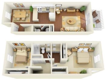 B1 Floor Plan at Legacy, Florida, 33603