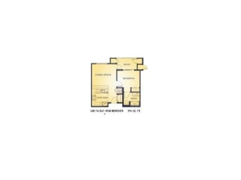 1 Bedroom 1 Bath