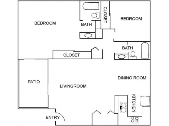 Floor Plan  Rancho Verde Village Newport Floor Plan