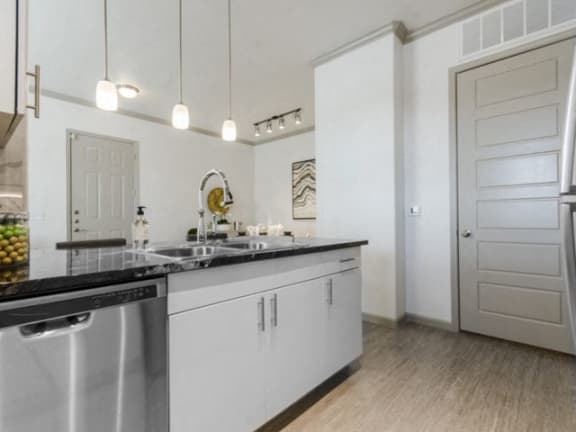 Elegant Backsplashes In Kitchen at Berkshire Preserve, Garland, TX