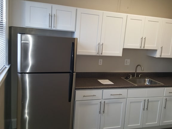 The Abby Apartments One Bedroom Kitchen Renovated