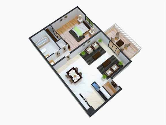 one bedroom apartment highland ca