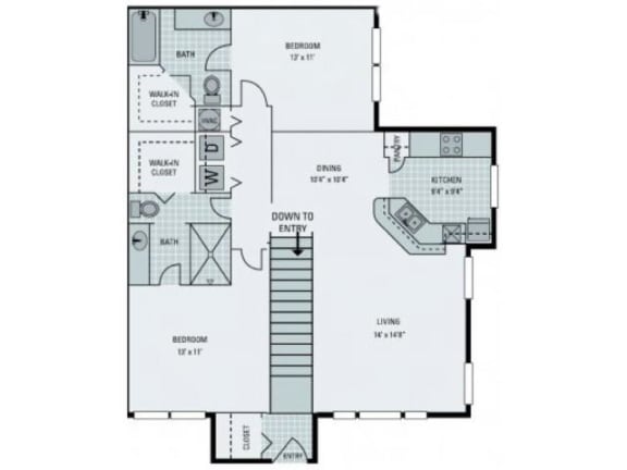 St Lucia Floor Plan  at Bay Harbor, Florida