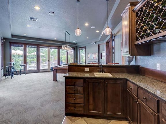 Billiard Room at BELLA SONOMA, Fife, WA 98424
