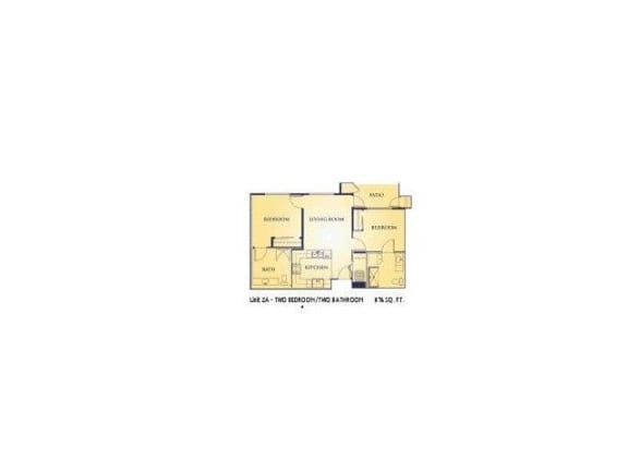 2 Bedroom 2 Bath