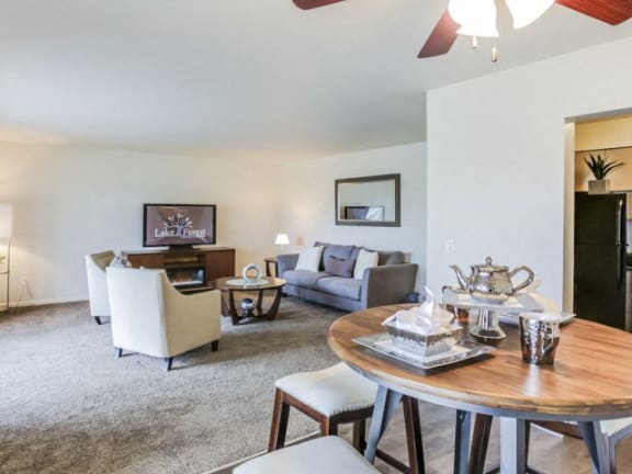 Dining & Living Area