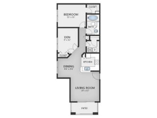 Collalto Floor Plan at Altezza High Desert, Albuquerque, 87111
