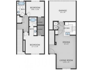 Paradiso Floor Plan at Altezza High Desert, Albuquerque, NM
