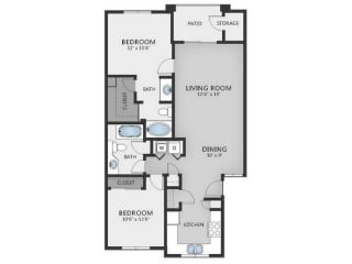 Vesuvio Floor Plan at Altezza High Desert, New Mexico, 87111