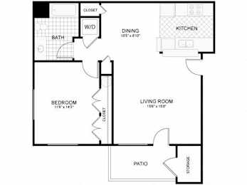  Floor Plan 1x1 LG