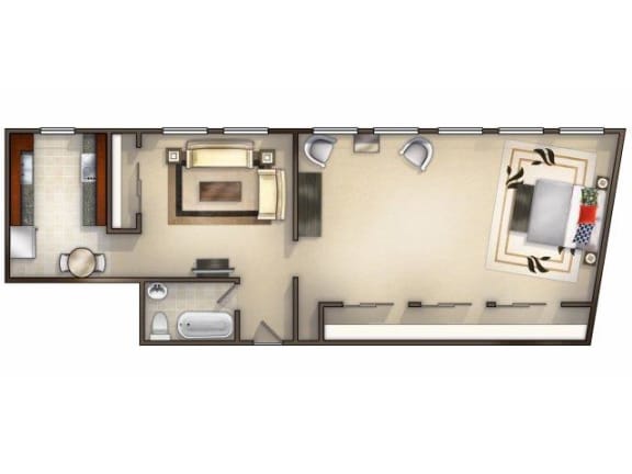 Floor Plan  Floor plan 1 Bdr